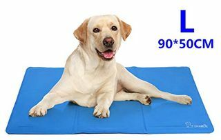 Pecute Dog Cooling Mat Besar 90x50 cm, Tahan Lama Pet Cool Mat Non-Toxic Gel Self Cooling Pad, bagus untuk Anjing Kucing di Musim Panas