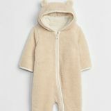 Sherpa Hoodie One-Piece