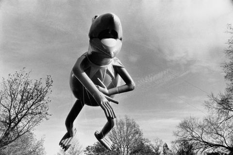 kermit balon katak di parade hari thanksgiving macy 1990