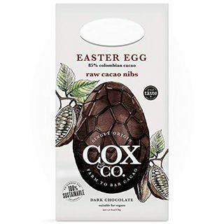 100% Kakao Berkelanjutan dan Biji Kakao Mentah Telur Paskah Vegan