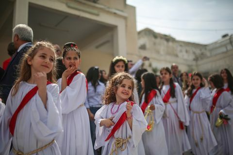 'Minggu Palem' di Gaza