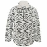 Mark Ladies 'Charcoal Sherpa Pullover