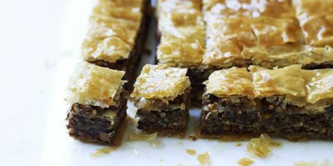 hidangan penutup resep baklava